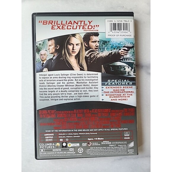 The International (DVD, 2009) - Picture 6 of 10